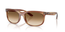 Ray-Ban RB 2389 BALORETTE - 140351 STRIPED BROWN clear gradient brown