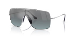 Ray-Ban RB 3697M - F104Y0 SILVER blue mirror gradient silver