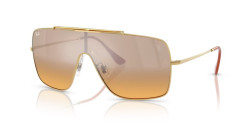 Ray-Ban RB 3697M - F105Y1 ARISTA GOLD orange mirror gradient silver