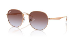 Ray-Ban RB 3727D - 9202I8 ROSE GOLD light blue & violet