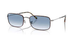 Ray-Ban RB 3746 - 92703F HAVANA ON GUNMETAL clear gradient blue