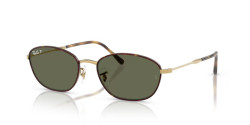 Ray-Ban RB 3749 - 927358 HAVANA ON GOLD polarized g-15 green