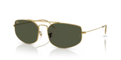 Ray-Ban RB 3845 EXPLORER 5 - 919631 LEGEND GOLD g-15 green