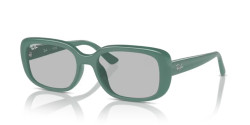 Ray-Ban RB 4421D - 676287 ALGAE GREEN light grey