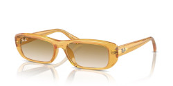 Ray-Ban RB 4436D - 668213 TRANSPARENT YELLOW clear light brown