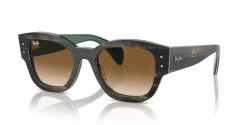 Ray-Ban RB 7681S JORGE - 140251 STRIPED GREEN ON GREEN clear & brown