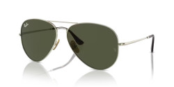 Ray-Ban RB 8089 AVIATOR TITANIUM - 926531 ARISTA GOLD green