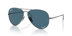 Ray-Ban RB 8089 AVIATOR TITANIUM - 165/S2 GUNMETAL blue polarized