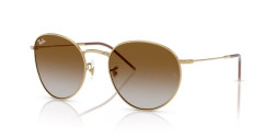 Ray-Ban RB 0103S ROUND REVERSE - 001/CB ARISTA GOLD clear gradient brown