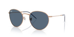 Ray-Ban RB 0103S ROUND REVERSE - 92023A ROSEGOLD dark blue