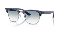 Ray-Ban RB 0504S CLUBMASTER REVERSE - 670879 TRANSPARENT NAVY BLUE ON GUNMETAL clear gradient blue