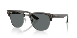 Ray-Ban RB 0504S CLUBMASTER REVERSE - 670781 TRANSPARENT DARK GREY ON GUNMETAL polar dark grey polarized