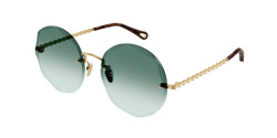 Chloe CH 0254S - 003 SHINY GOLD green gradient