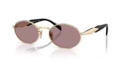 PRADA PR 65ZS - ZVN20I PALE GOLD light purple brown