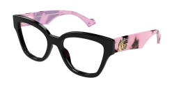 Gucci GG 1424O - 012 BLACK/PINK