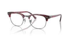 Ray-Ban RX 5154 CLUBMASTER - 8376 STRIPED RED