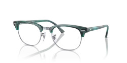 Ray-Ban RX 5154 CLUBMASTER - 8377 STRIPED GREEN