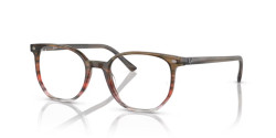 Ray-Ban RX 5397 ELLIOT - 8251 STRIPED BROWN & RED