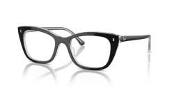 Ray-Ban RX 5433 - 2034 BLACK ON TRANSPARENT