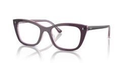 Ray-Ban RX 5433 - 8364 VIOLET ON TRANSPARENT PINK