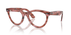 Ray-Ban RX 2241V WAYFARER WAY - 8363 STRIPED TRANSPARENT PINK