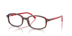 Ray-Ban RX 5432 SAM - 8396 TRANSPARENT SHADE FANTASY RED