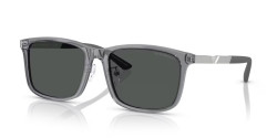 Emporio Armani EA 4241D - 620687 SHINY TRANSPARENT GREY dark grey