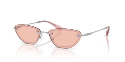 Emporio Armani EA 2158 - 3045/5 SHINY SILVER light pink