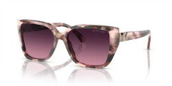 Michael Kors MK 2199 ACADIA - 3946F4 PINK PEARLIZED TORTOISE burgundy gradient polarized