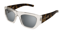 Saint Laurent SL 740 - 003 BEIGE/HAVANA silver