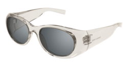 Saint Laurent SL 736 - 004 BEIGE silver mirror