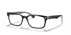 Ray-Ban RB 5286 - 2034 BLACK ON TRANSPARENT