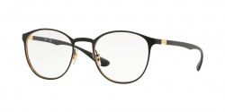 Ray-Ban RX 6355 - 2994  GOLD ON TOP MATTE BLACK