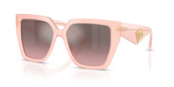 Dolce&Gabbana DG 4438 - 33847E OPAL PINK pink mirror silver gradient