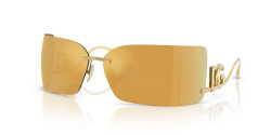 Dolce&Gabbana DG 2319 - 02/5A GOLD brown mirror gold