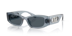 Michael Kors MK 2243U RHODES  - 401487 DENIM TRANSPARENT blue grey solid