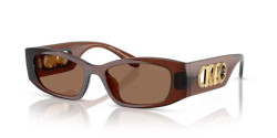Michael Kors MK 2243U RHODES  - 402173 BROWN TRANSPARENT brown solid
