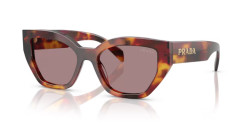 Prada PR A09S - 22A20I POPPY TORTOISE light purple brown