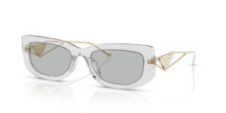 Prada PR 14YS - 12R50K TRANSPARENT GREY light grey