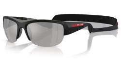Prada PS A01S - 1BO05A NERO OPACO light grey mirror silver