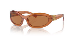 Miu Miu MU 14ZS - 15T10I CARAMEL TRANSPARENT brown
