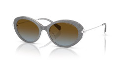 Michael Kors MK 2245U ROCKAWAY - 400913 GREY DENIM brown blue gradient