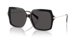 Michael Kors MK 2247U QUOGUE - 395087 BLACK/AMBER TORTOISE dark grey solid