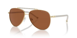 Michael Kors MK 1146 PORTUGAL - 101473 SHINY LIGHT GOLD brown solid