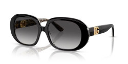 Dolce&Gabbana DG 4476 - 32998G TOP BLACK ON LEO BROWN grey gradient