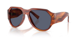 Dolce&Gabbana DG 4504 - 32212V STRIPED GINGER dark blue polarized