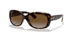 Ray-Ban RB 4101 JACKIE OHH - 710/T5 LIGHT HAVANA polarized brown gradient