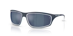 Polo Ralph Lauren PH 4227U - 547155 MATTE WHITE/BLUE grey mirror blue