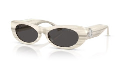 Jimmy Choo JC 5038BU - 506587 STRIPED WHITE dark grey
