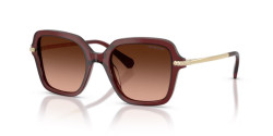 Swarovski SK 6040 - 10735M TRANSPARENT BURGUNDY pink gradient grey